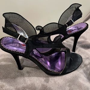 Lui Chung Satin Heels - Size 5.5